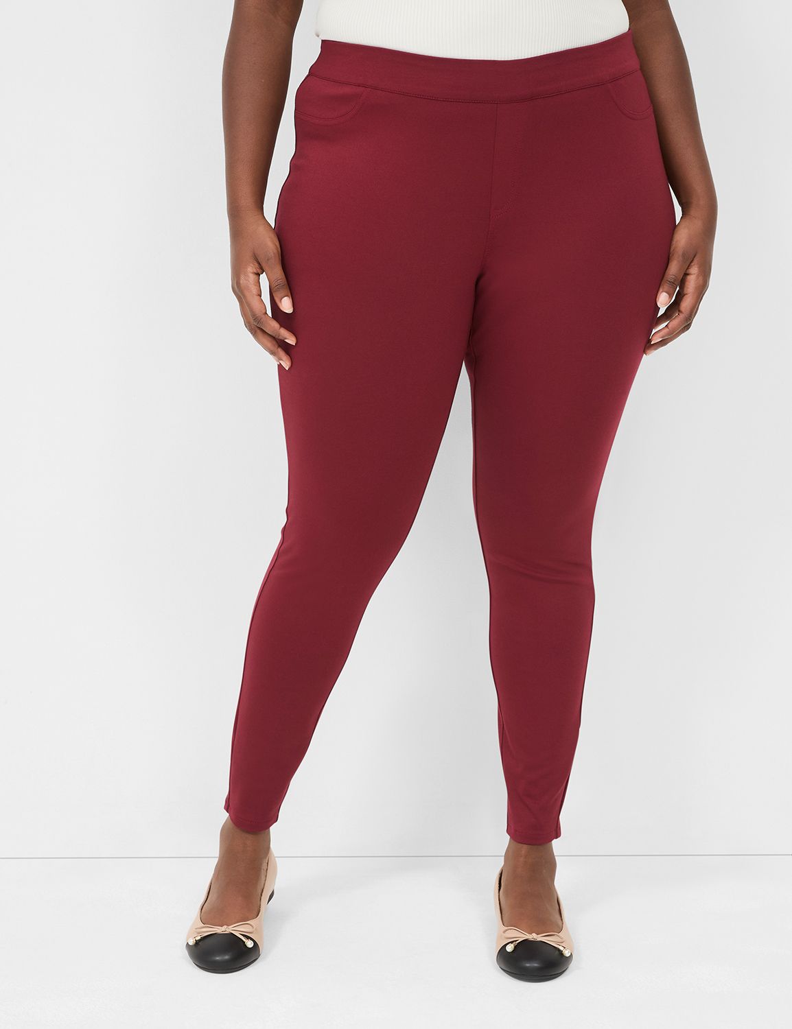 Ponte Legging Leggings Torrid Pull-On Ponte High-Rise Pocket