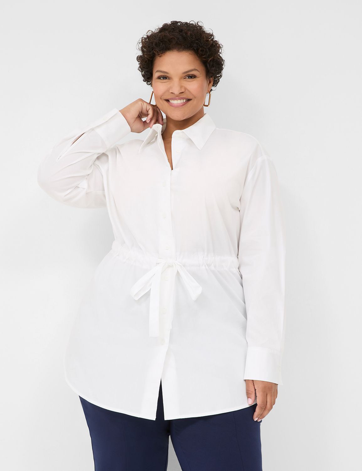 White Plus Size Blouses Dressy Shirts Lane Bryant