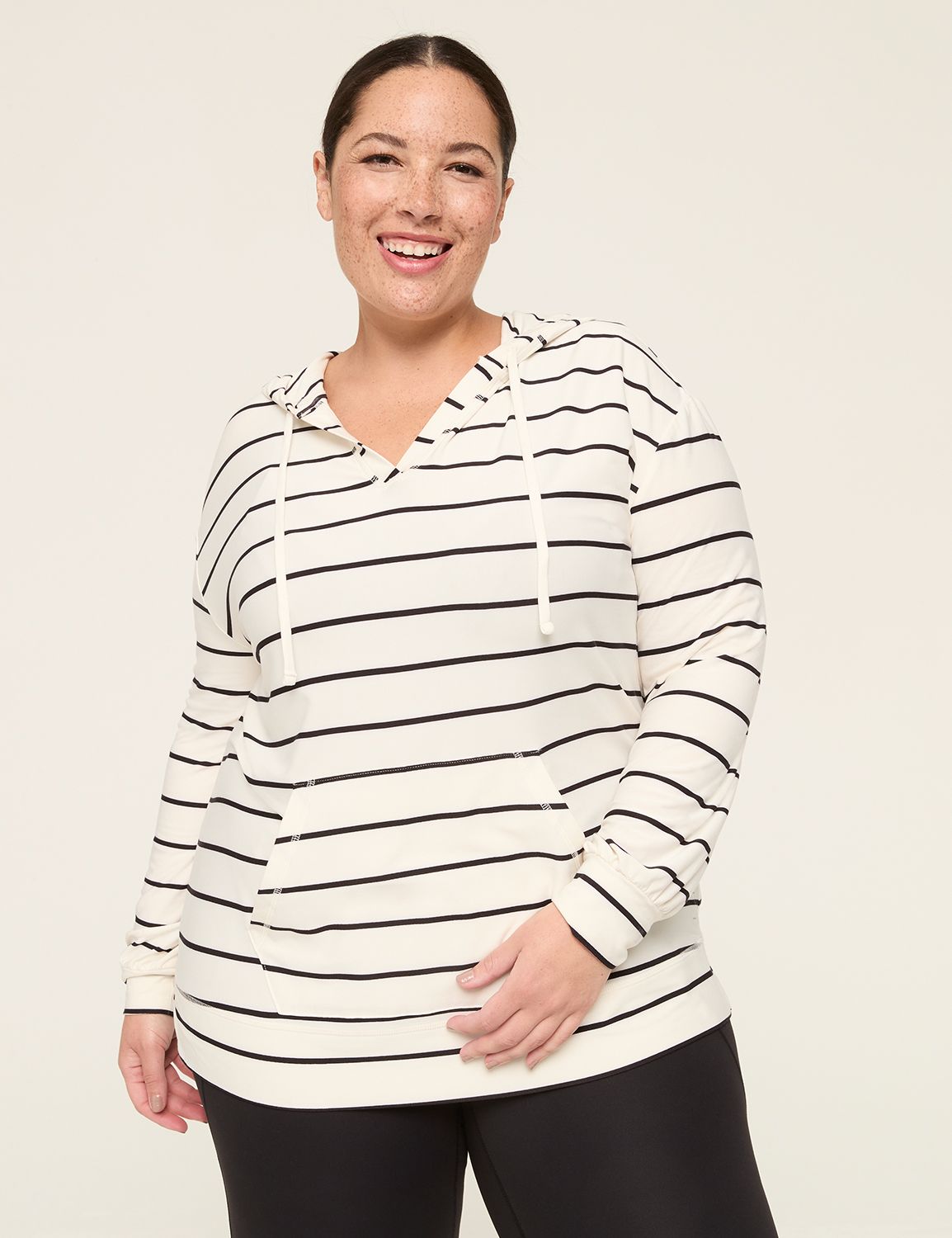 LIVI Long Sleeve Vneck Recycled Liv Product Image 1