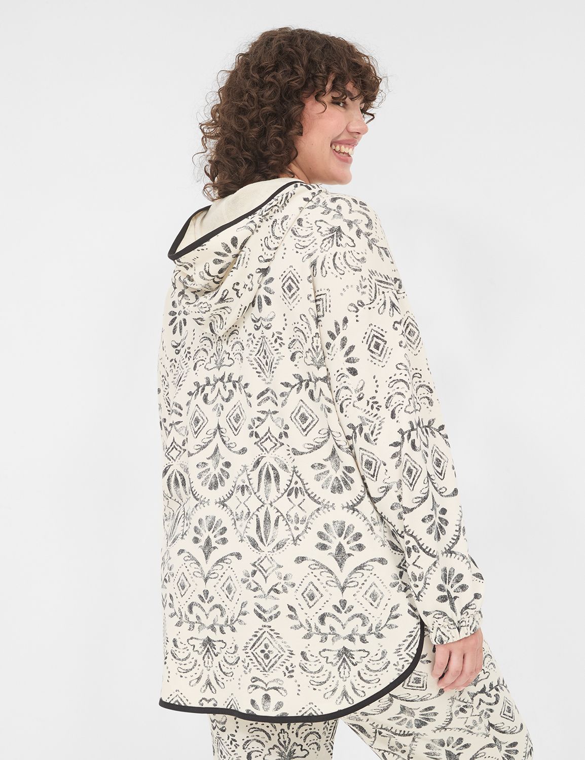 LIVI Long Sleeve Full Zip French Te Product Image 2
