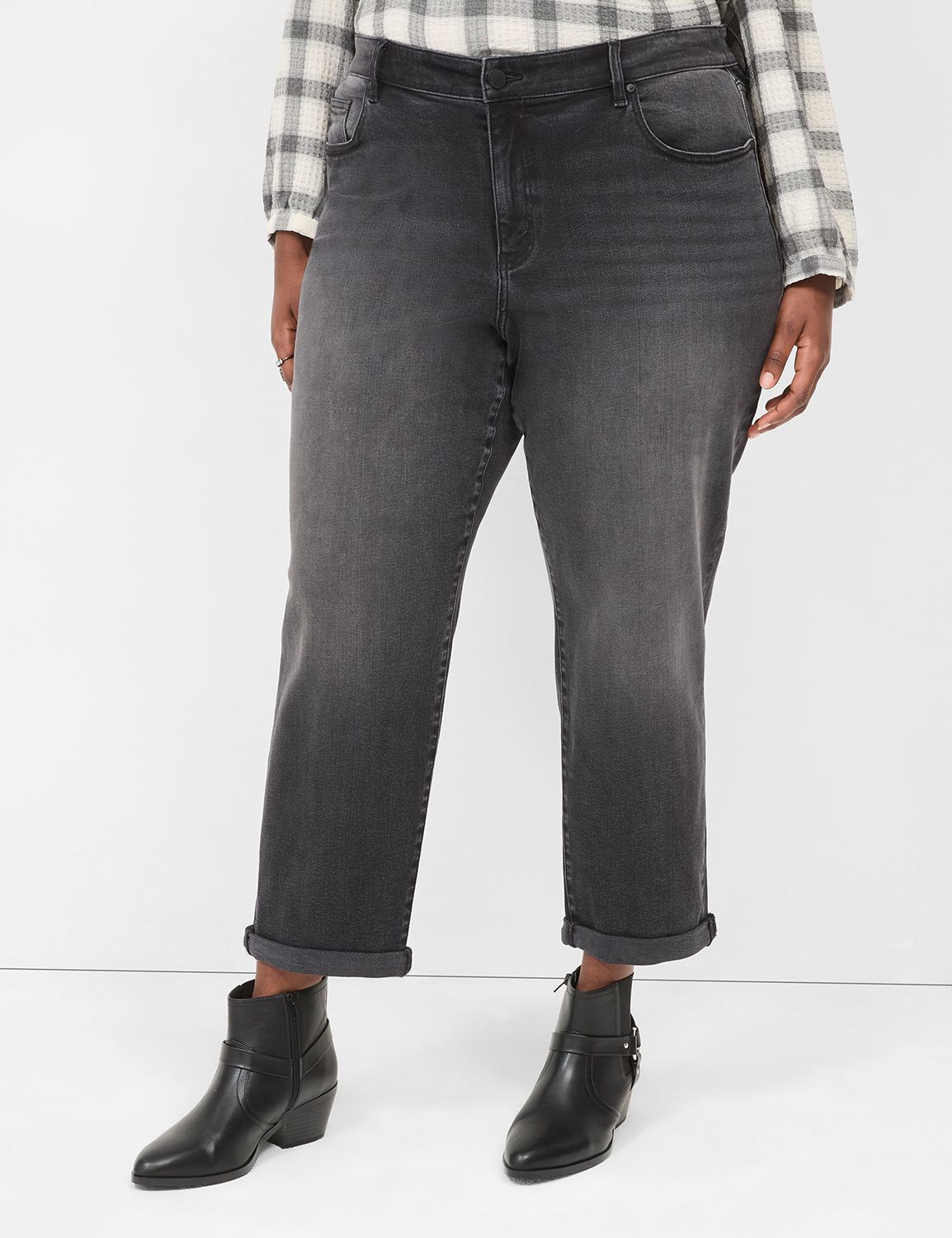 Boyfriend Fit Black Jean
