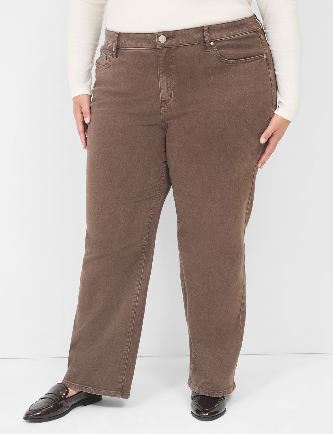 Signature Fit High-Rise Relaxed Boot Jean