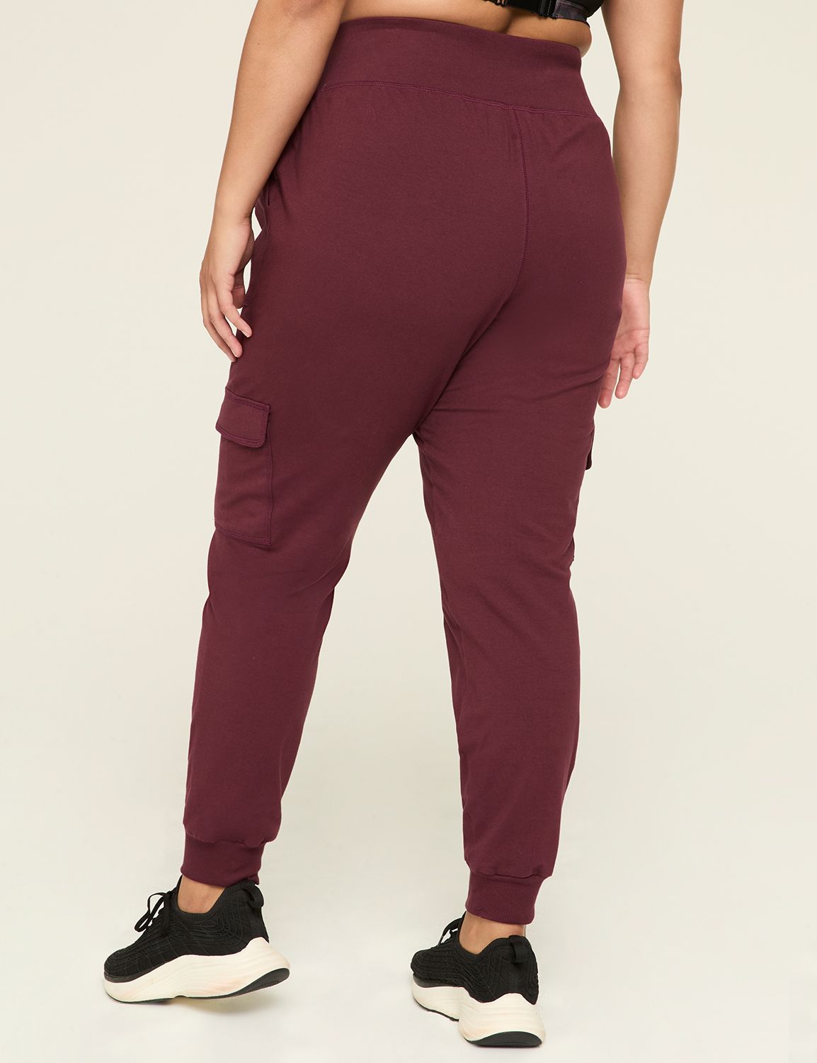 LIVI High-Rise Signature Stretch Slim Cargo Jogger