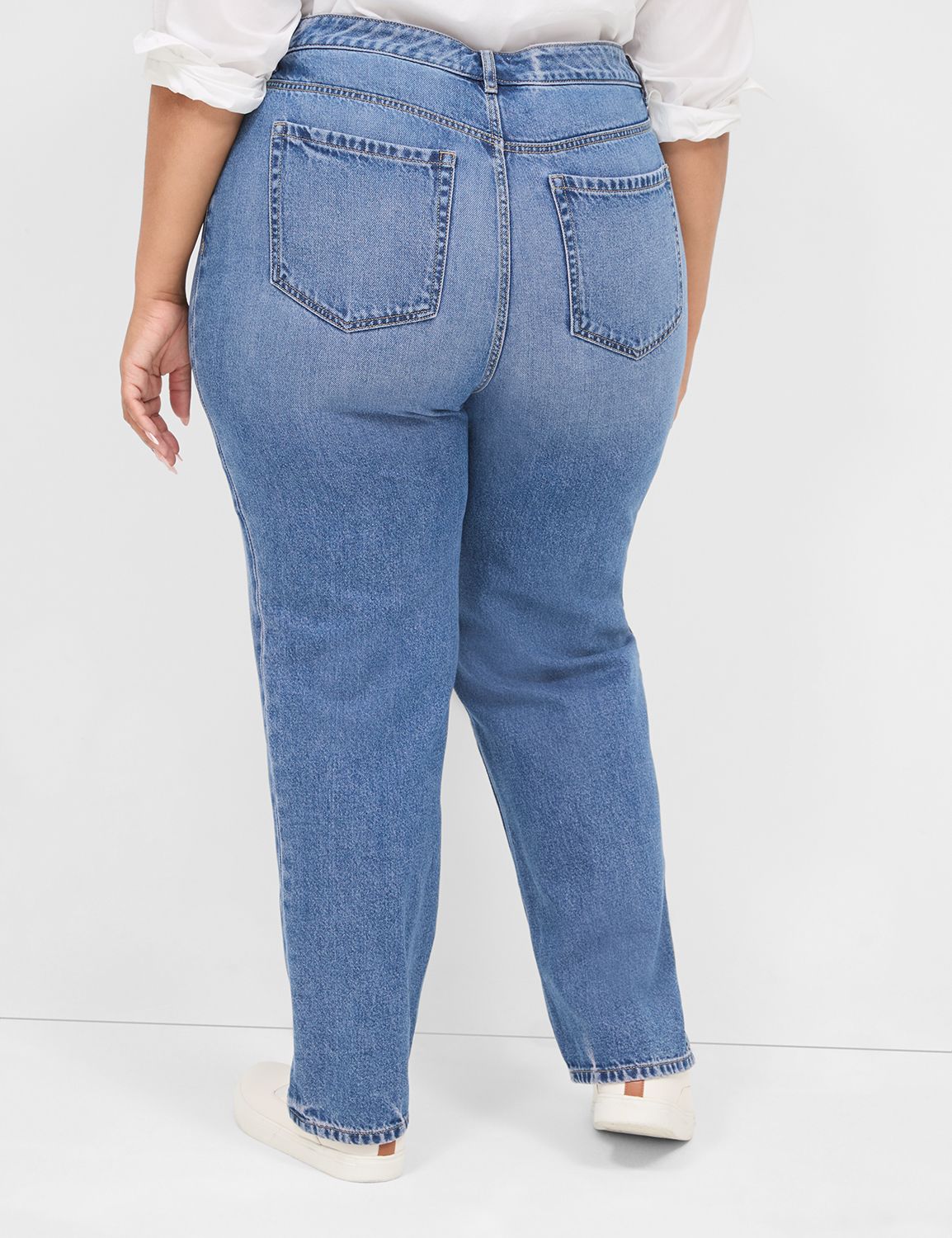 MID RISE BOYFRIEND JEAN -OVERDYED P Product Image 4
