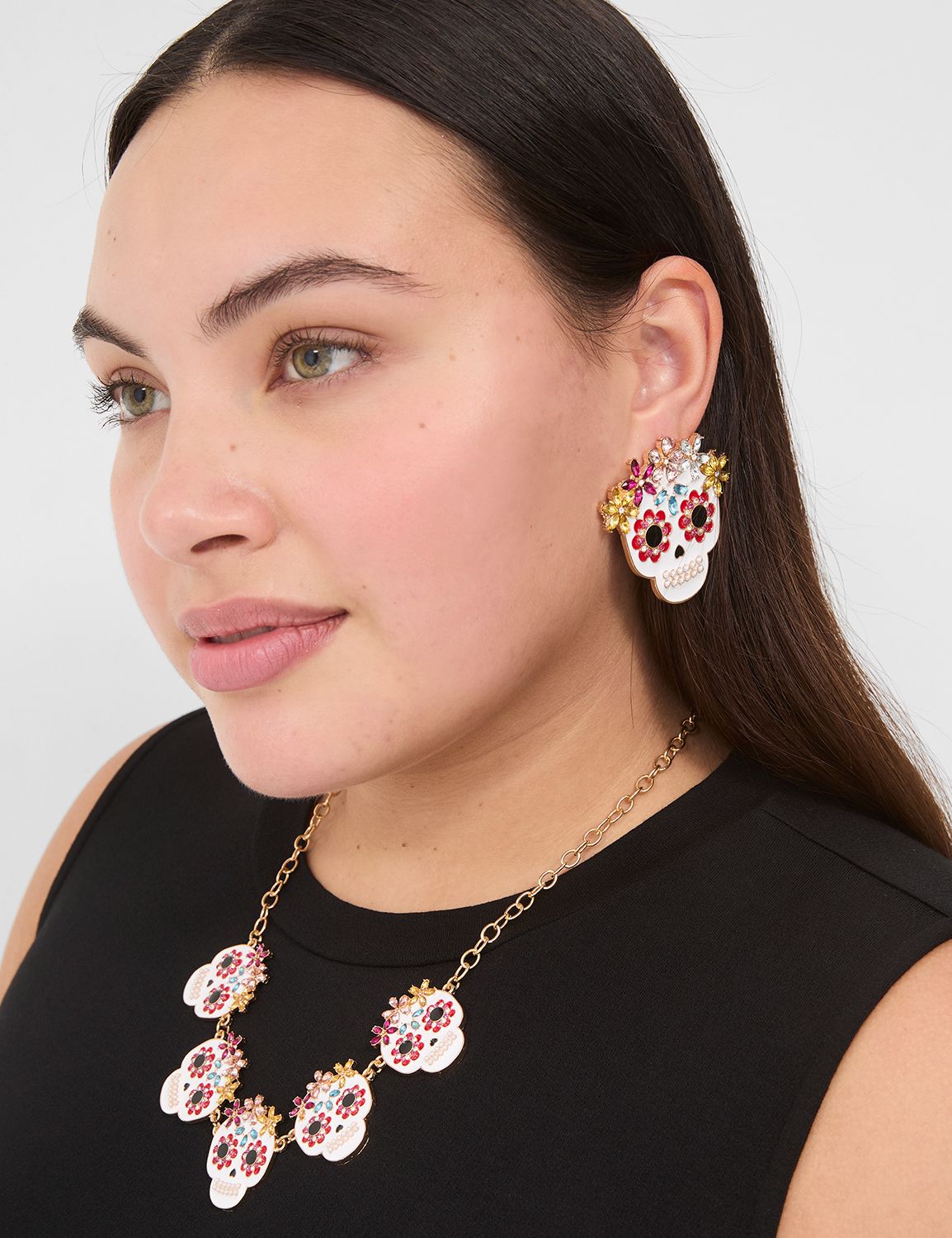 Sugar Skull Earrings | LaneBryant