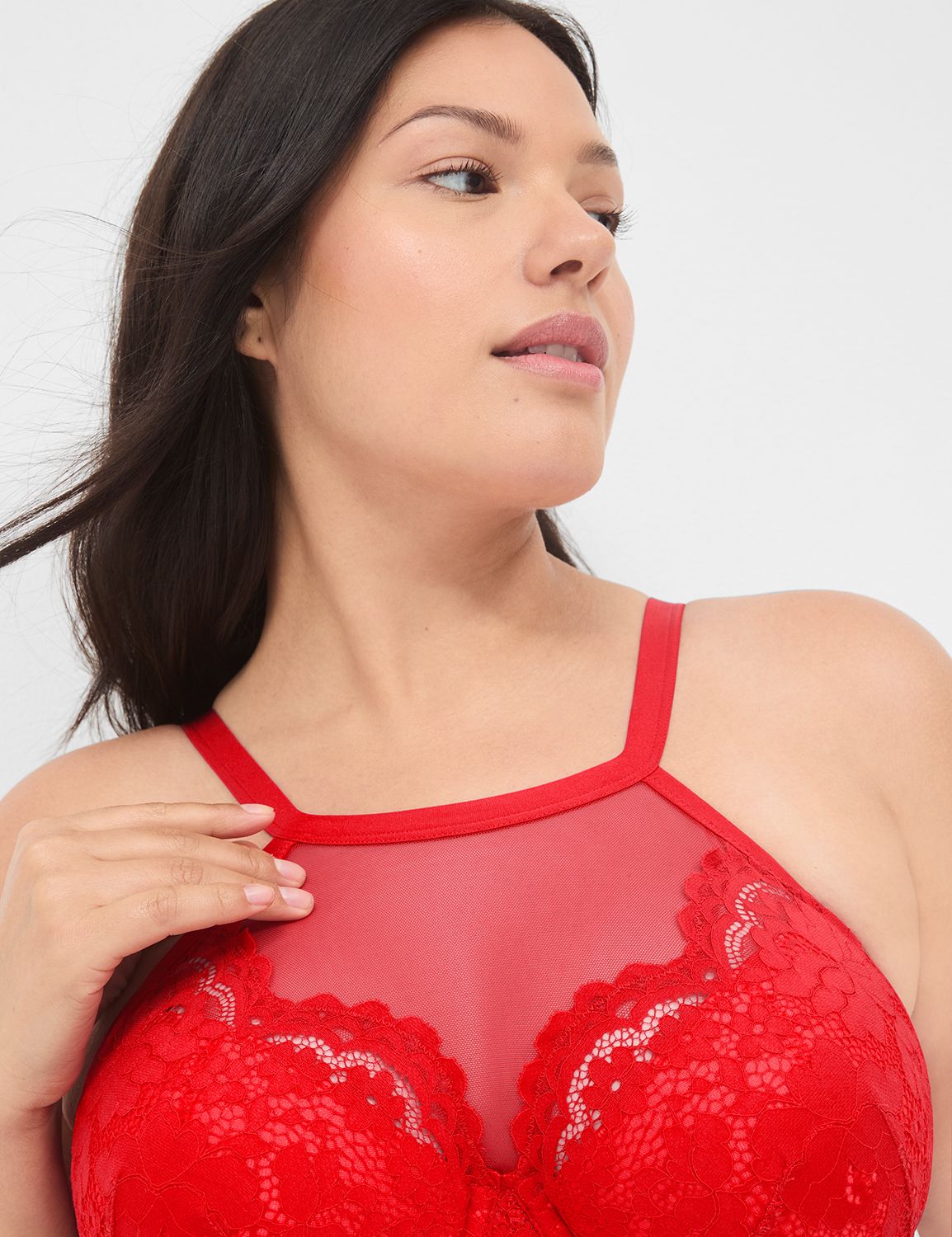 High Neck Lightly Lined Balc 114504 Product Image 3