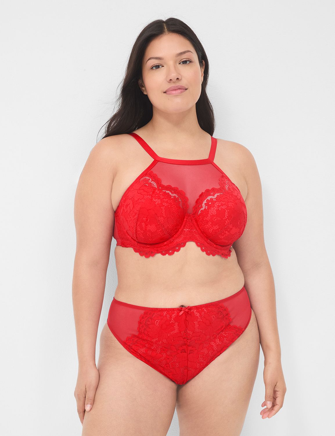 High Neck Lightly Lined Balc 114504 Product Image 4