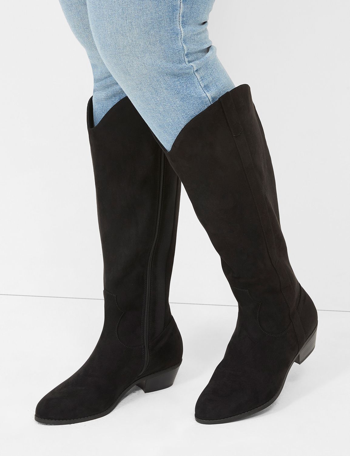 Wide Calf Dream Cloud Western Tall Boot LaneBryant