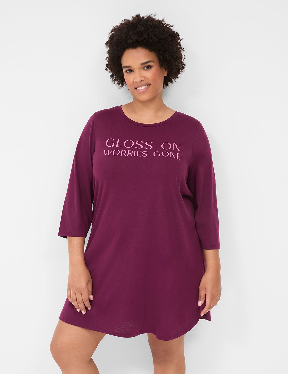 Plus Size Sleep Shirts For Women Cacique