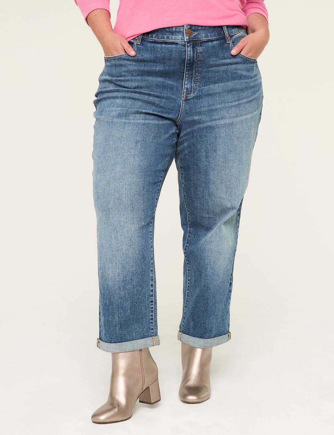 MID RISE BOYFRIEND JEAN 1143099 Product Image 1
