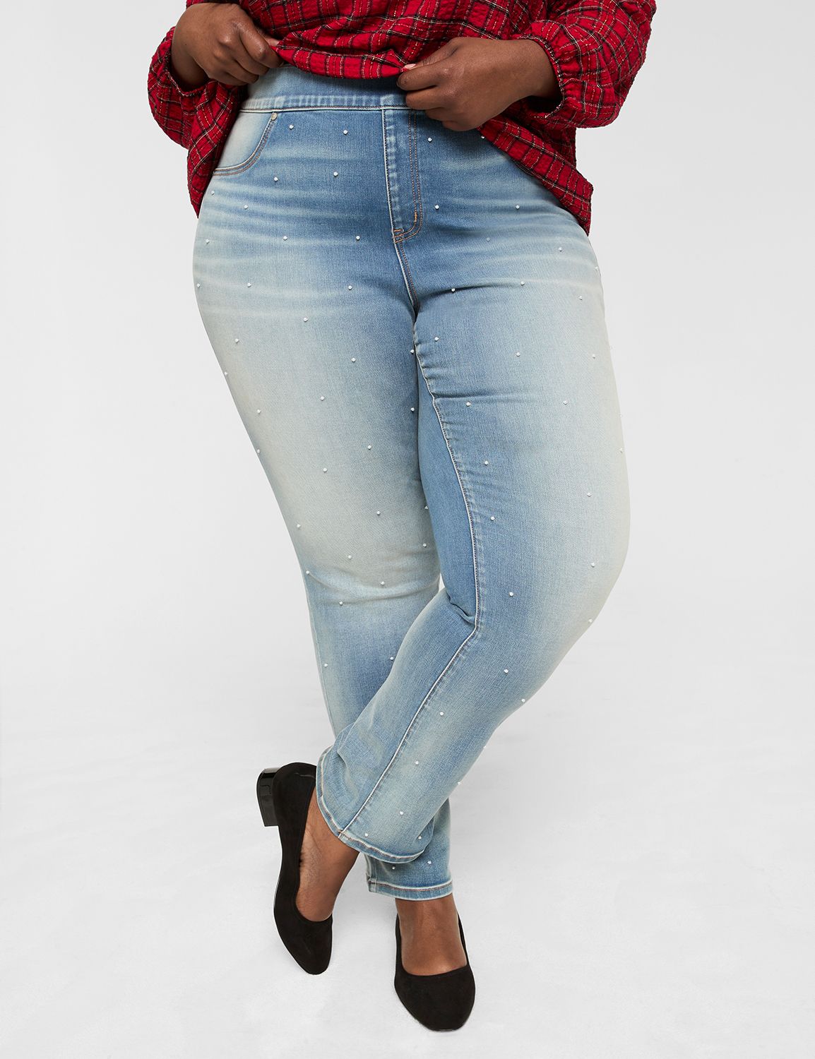 HIGH RISE PULL ON STRAIGHT- MEDIUM Product Image 1