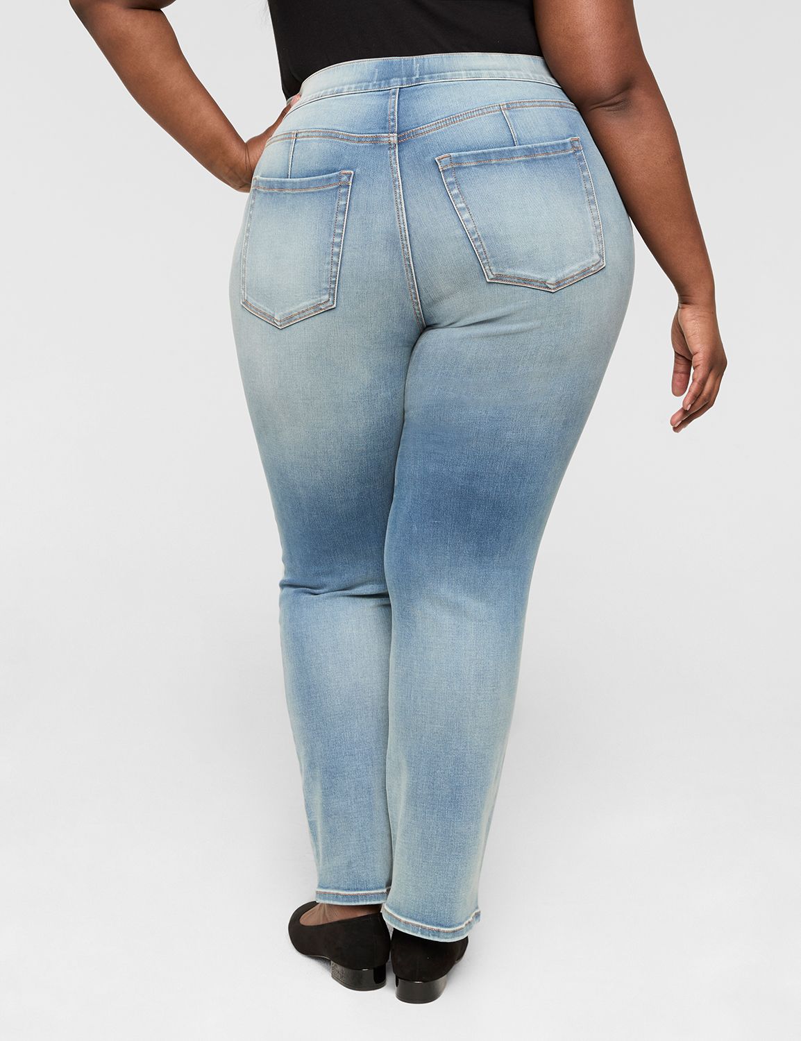 HIGH RISE PULL ON STRAIGHT- MEDIUM Product Image 2