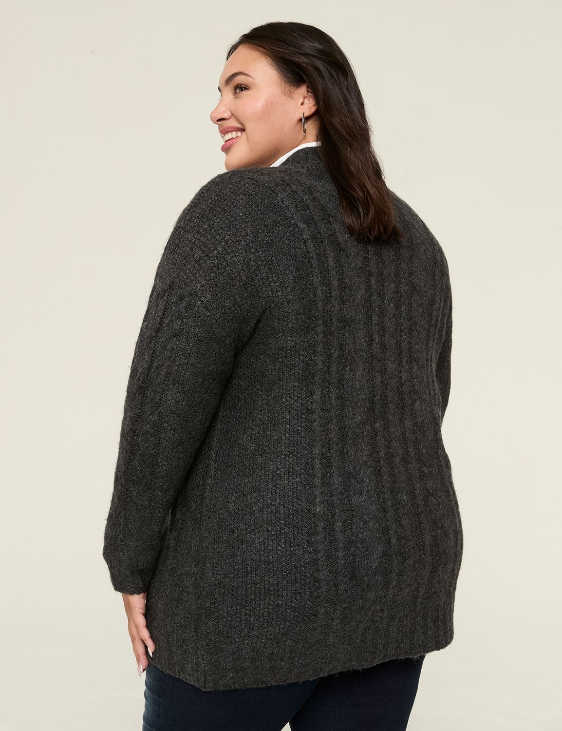 Classic Long Sleeve Button Front Ca Product Image 2