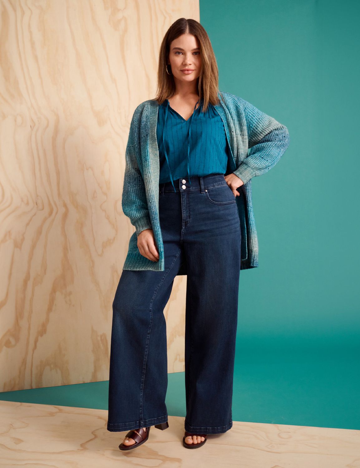 TIGHTER TUMMY HIGH RISE WIDE LEG - Product Image 4