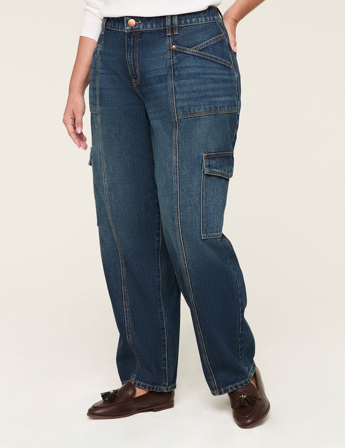 MID RISE STRAIGHT CARGO - EVELYN WA Product Image 1
