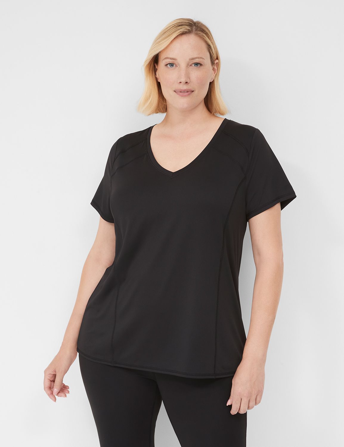 LIVI Raglan Short Sleeve Wicking Pe Product Image 1