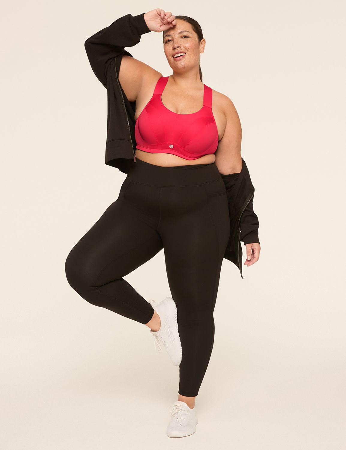 Color block Max Support Sport Bra 1 Product Image 3