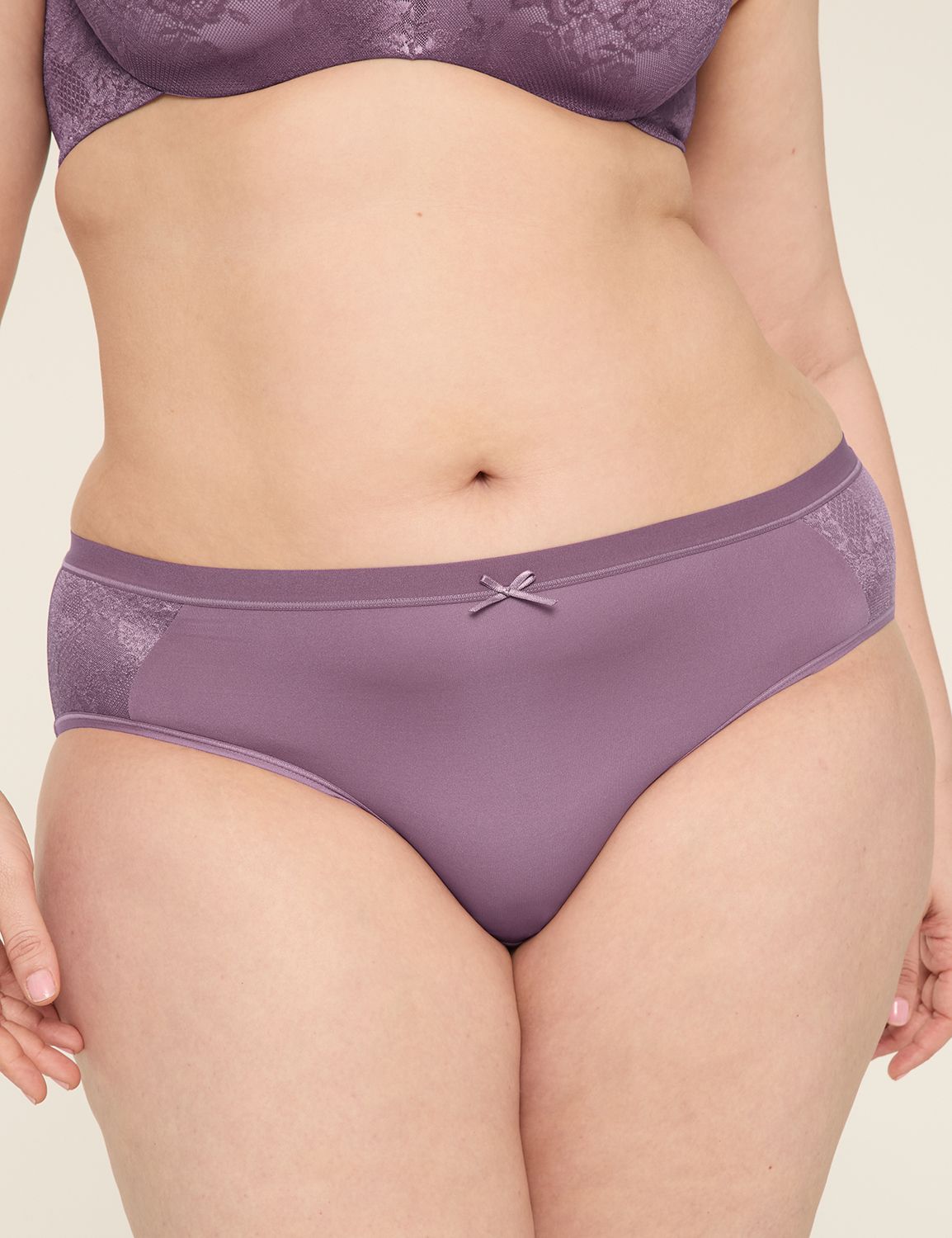 No-Show Hipster Panty With Lace