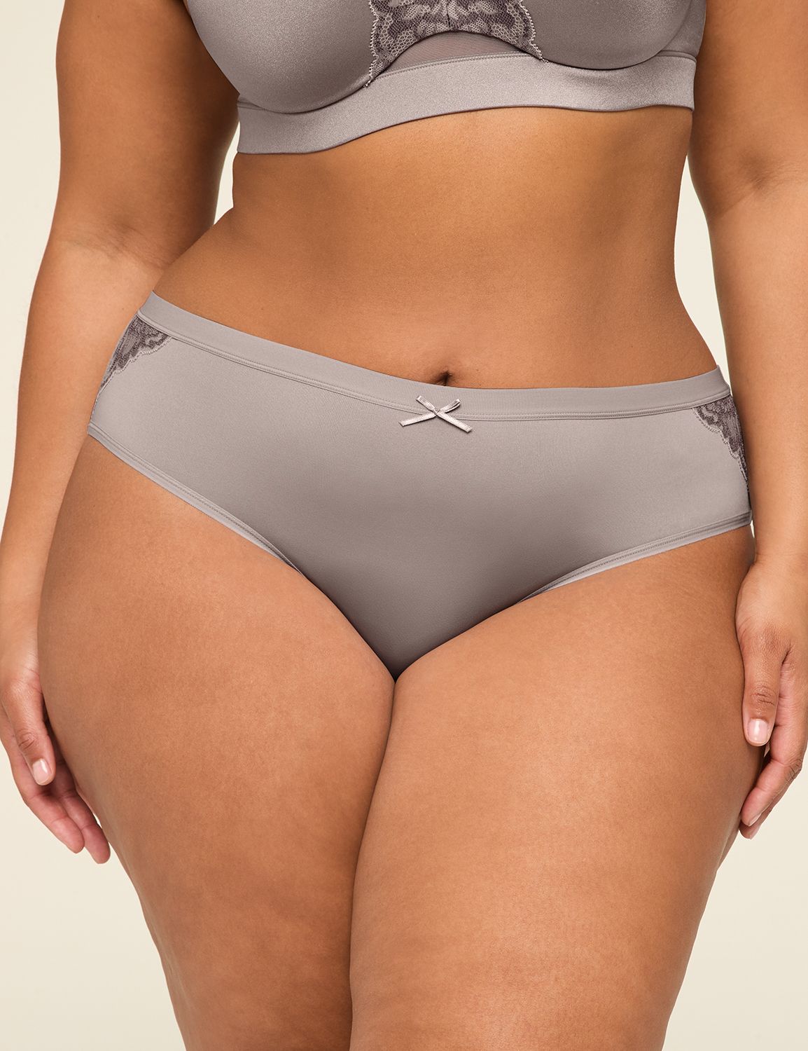 plage◆everythingintimeT Cotton Wide-Side Thong Updated-15S | LaneBryant