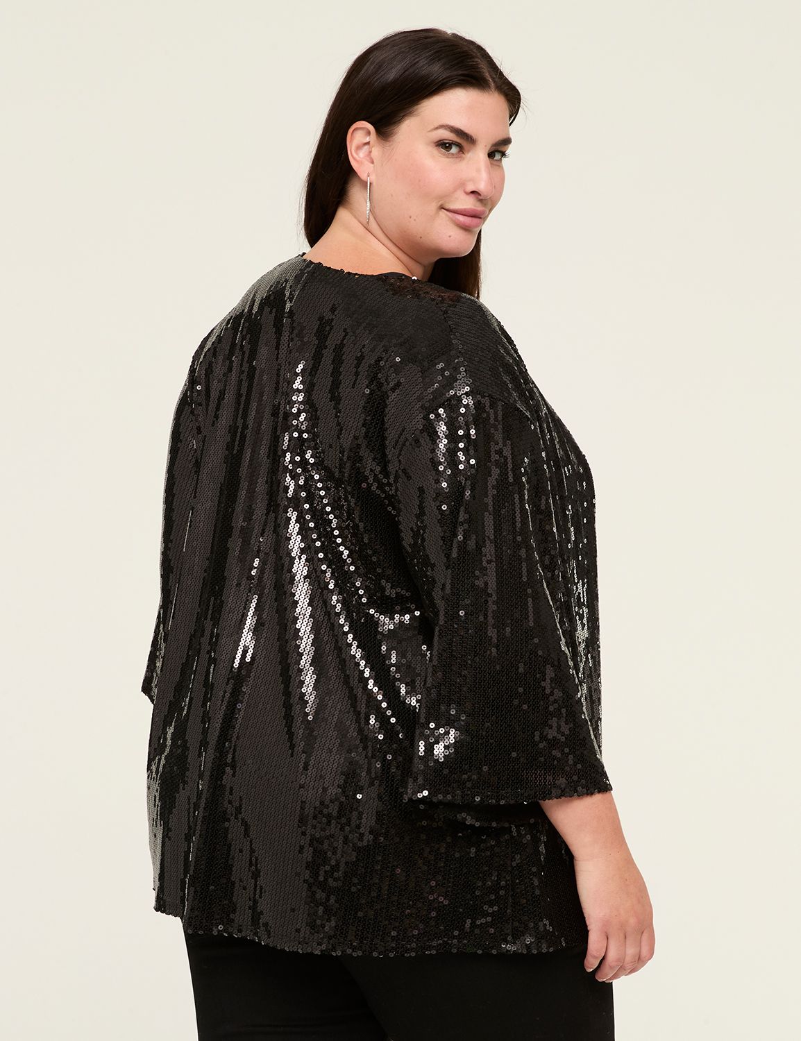 Lane bryant sequin jacket best sale