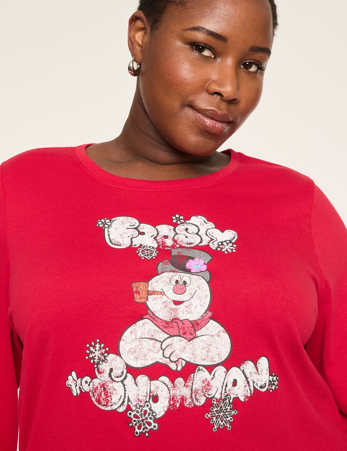 Long Sleeve Crew Neck Pullover Grap Product Image 4