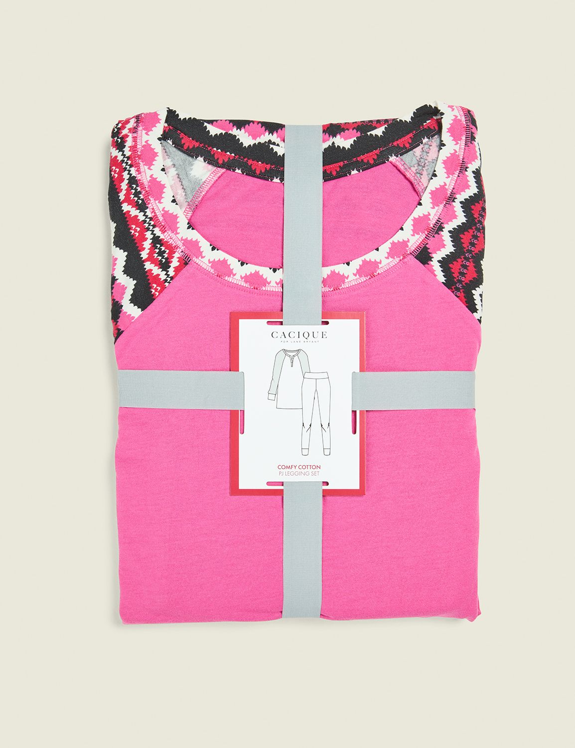 CVC Tunic Henley 95/5 Legging Packa Product Image 5