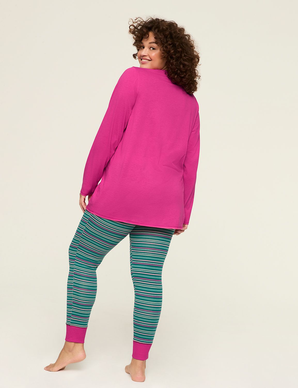 Comfy Cotton Tunic & Legging PJ Set