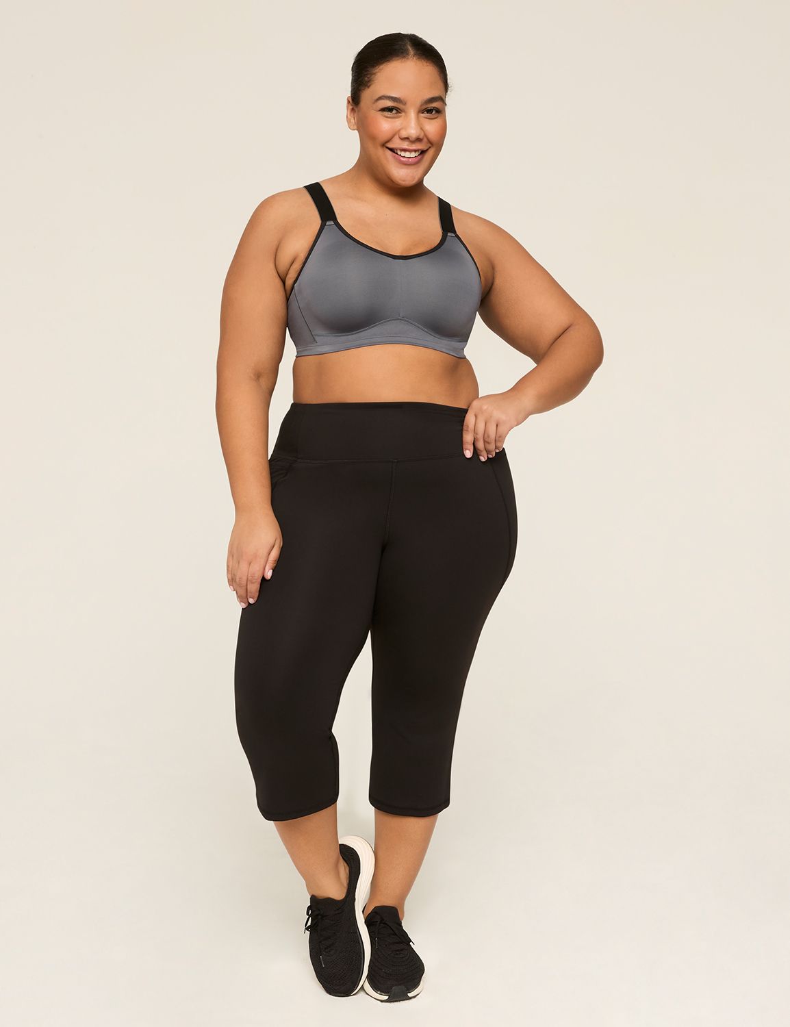 LIVI Signature Stretch Bootcut Capr Product Image 3