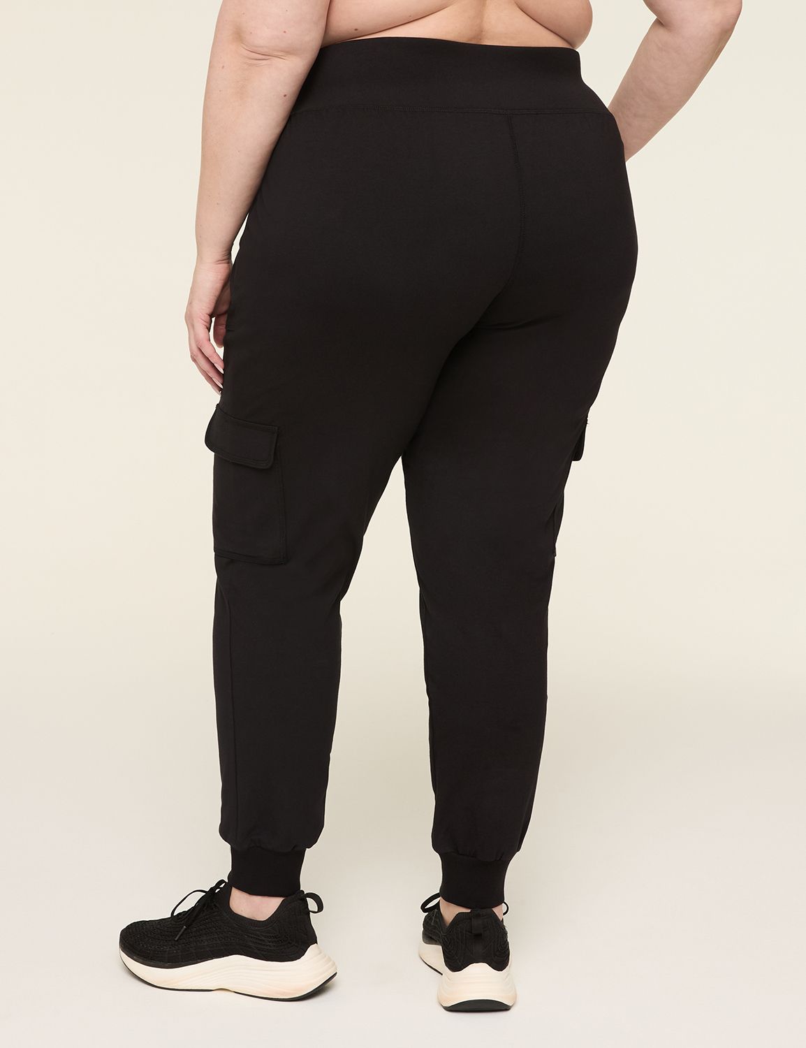 LIVI High-Rise Signature Stretch Slim Cargo Jogger