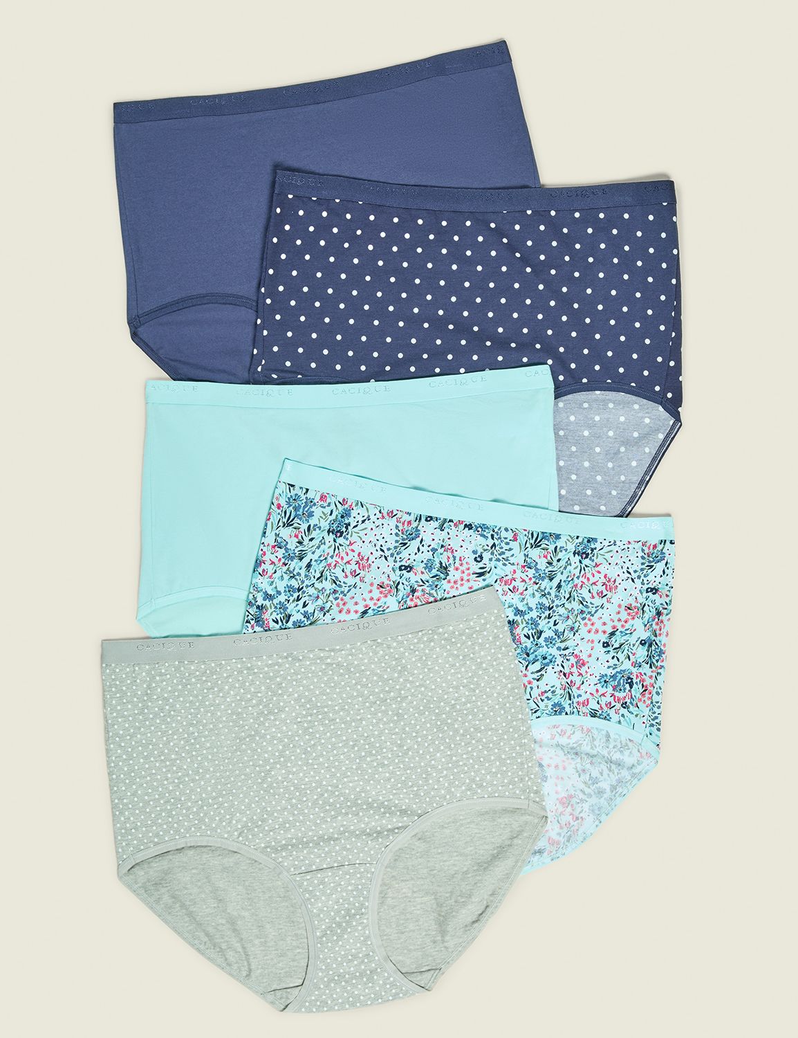 PANTY PACK Cotton High Waist Briefs Product Image 1