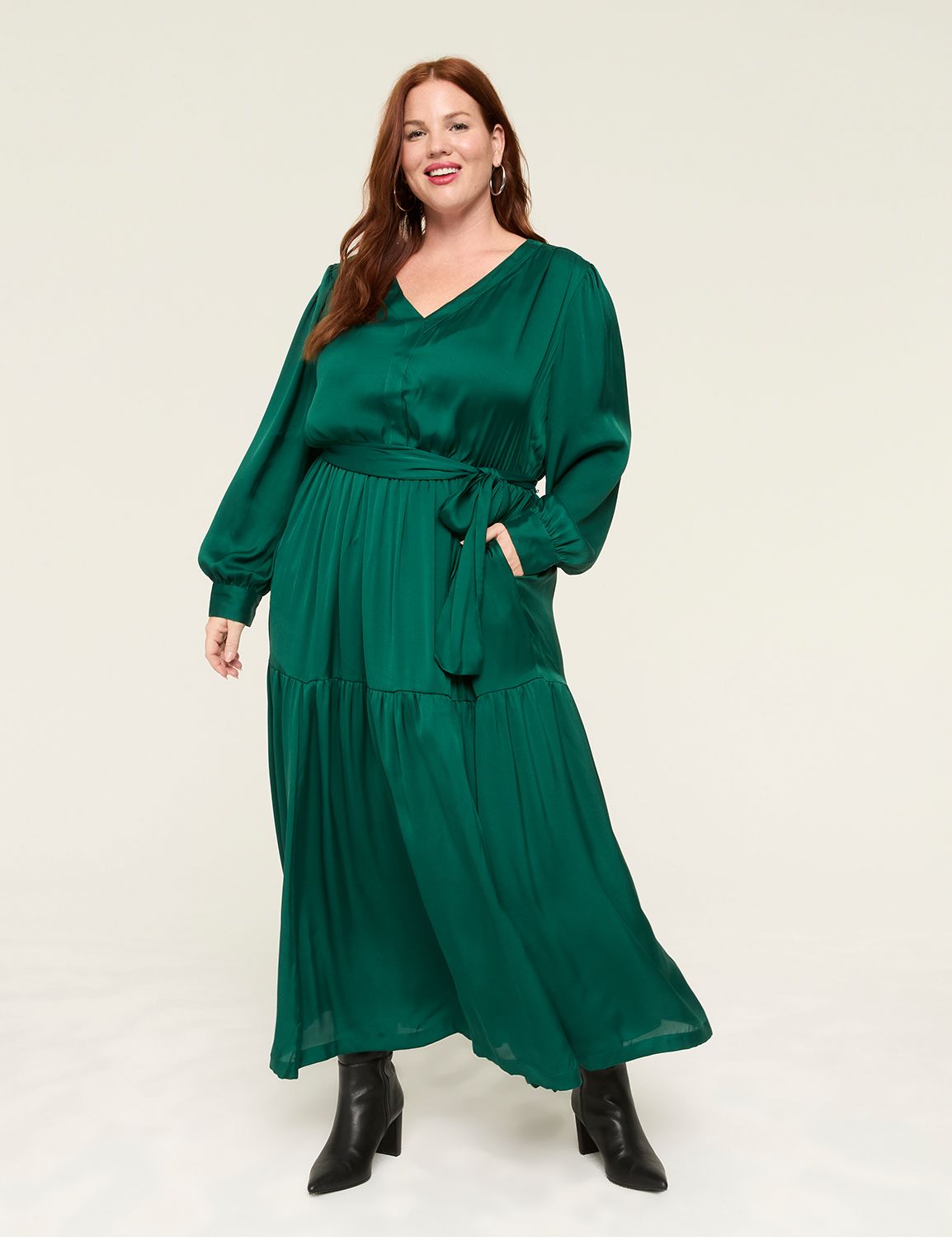 Lane shops bryant green dress