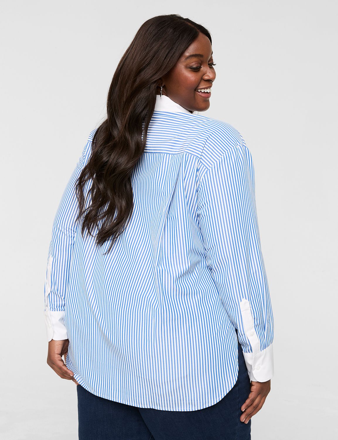 Relaxed Long Sleeve Button Down Seq Product Image 2