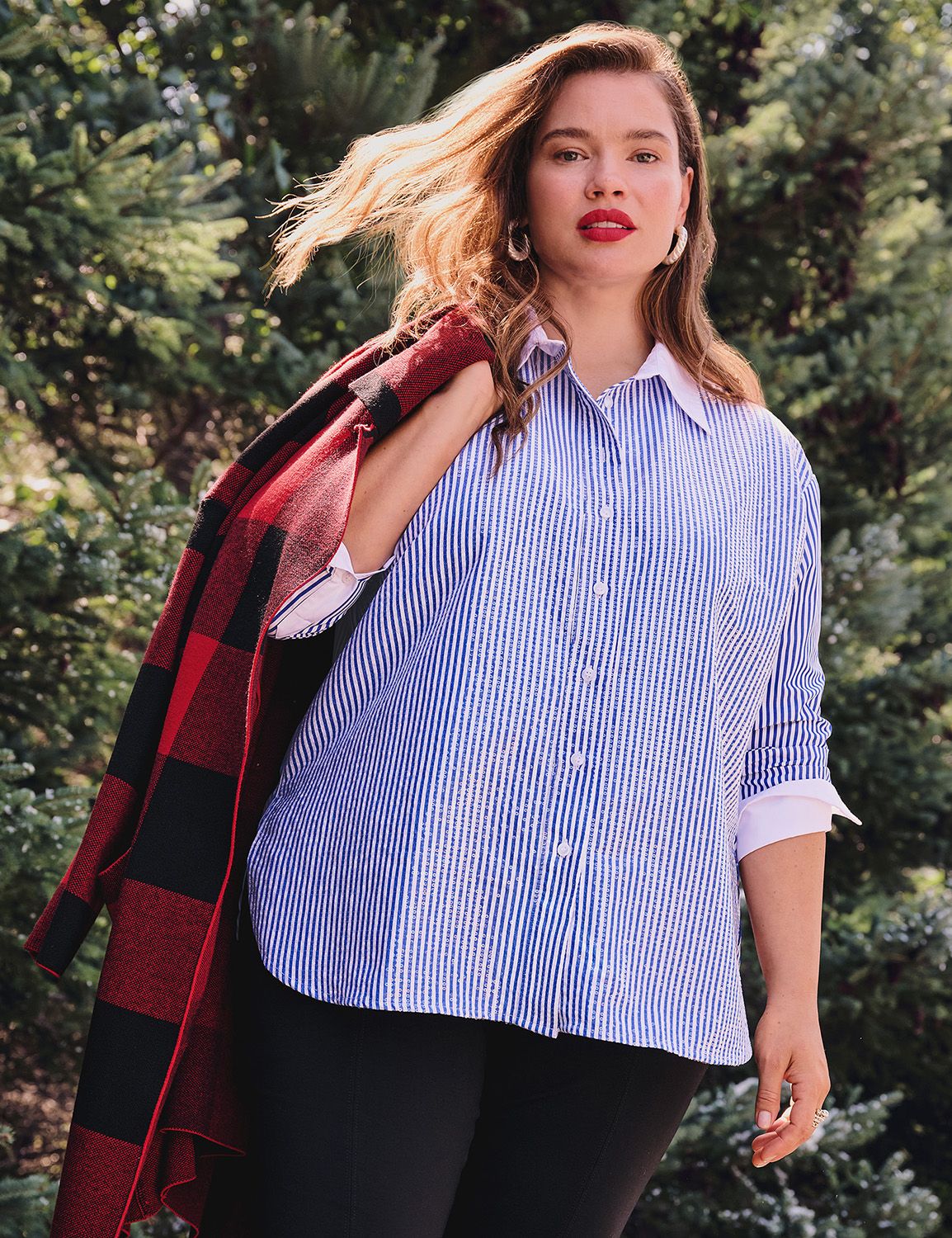 Relaxed Long Sleeve Button Down Seq Product Image 6