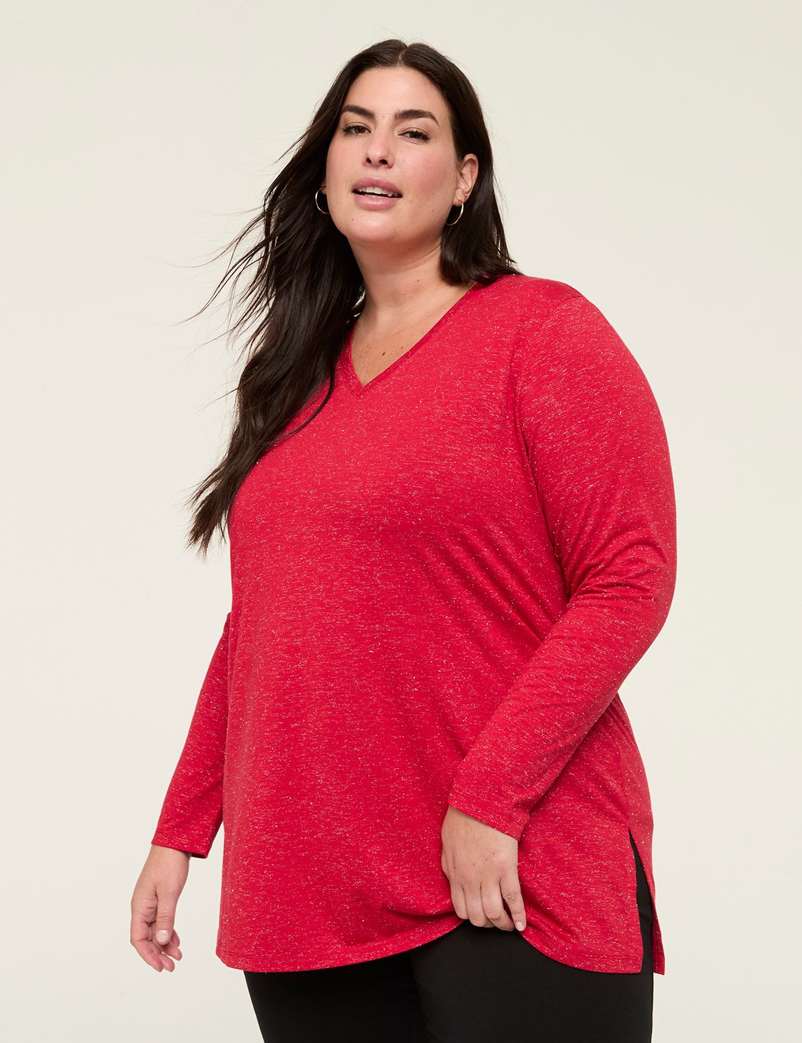 Lane bryant red tops hotsell