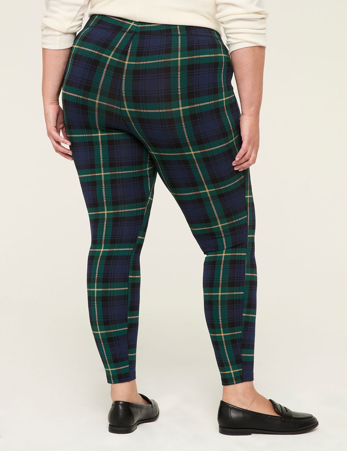 Tartan Plaid Fashion Legging LaneBryant