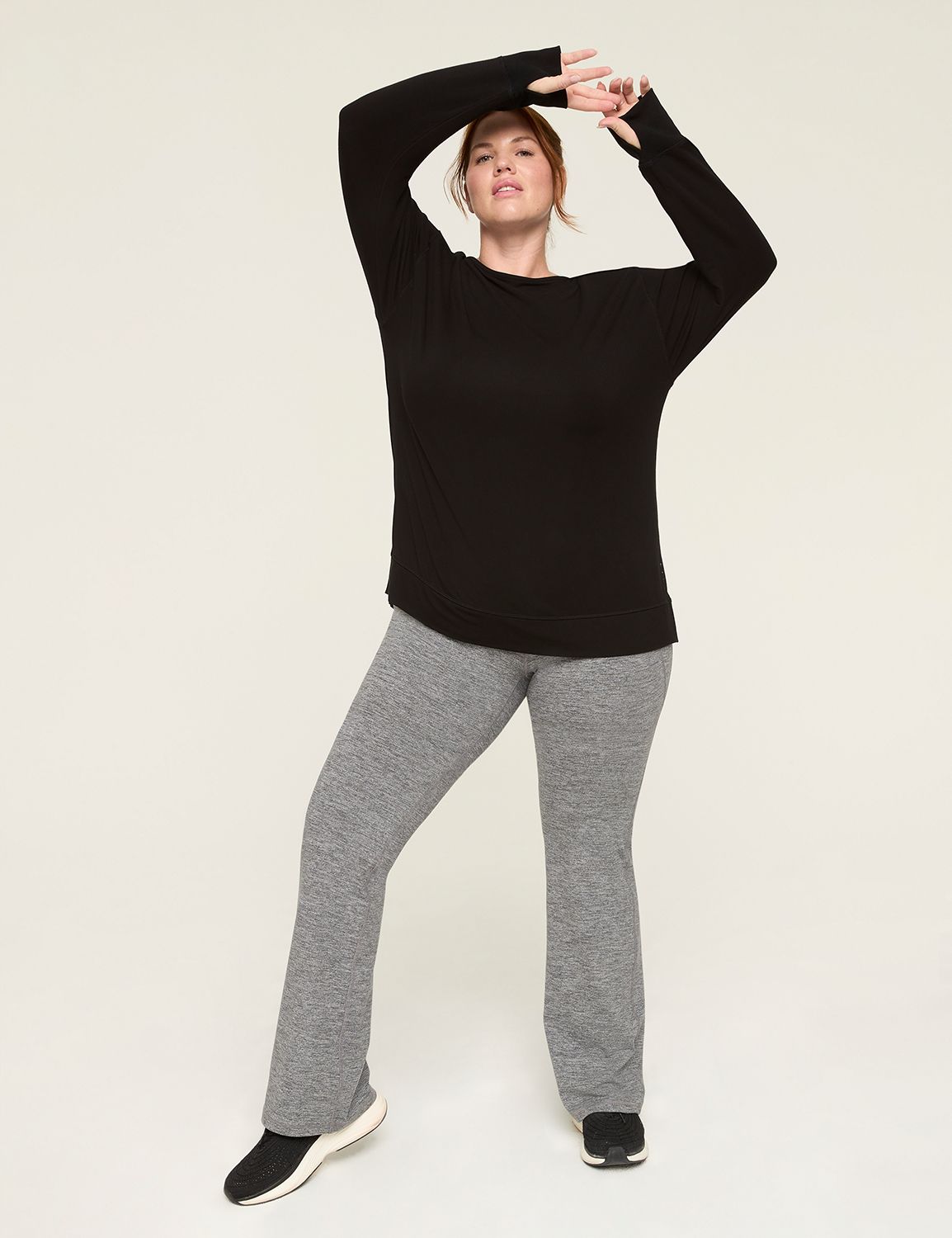 LIVI High Rise Livi Soft Marl Full Product Image 3