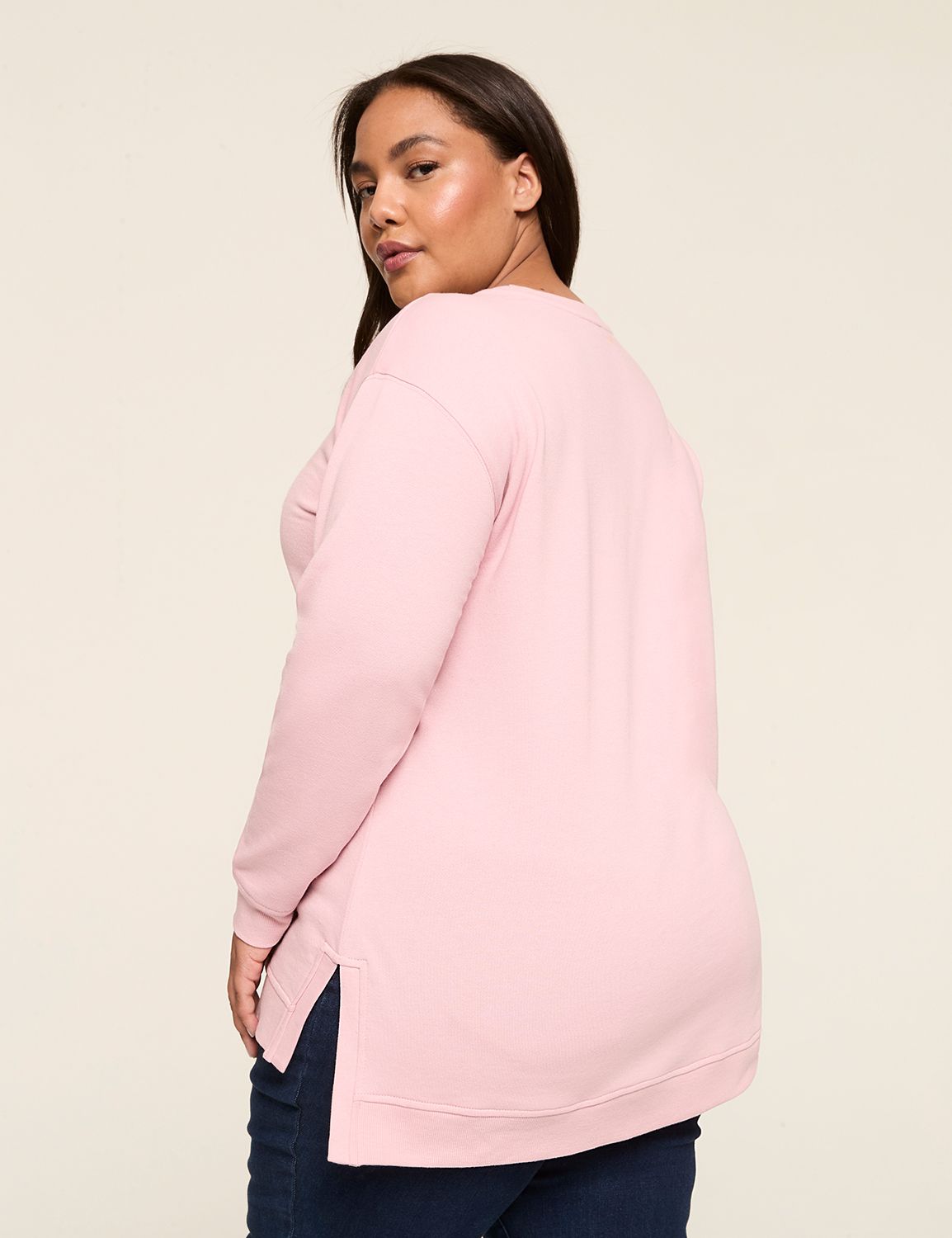Side slit sweatshirt sales