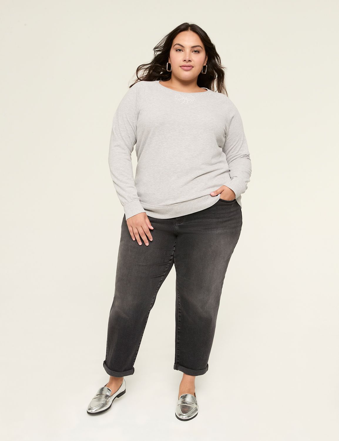 LOXLEY RAGLAN BF SWEAT main image 1
