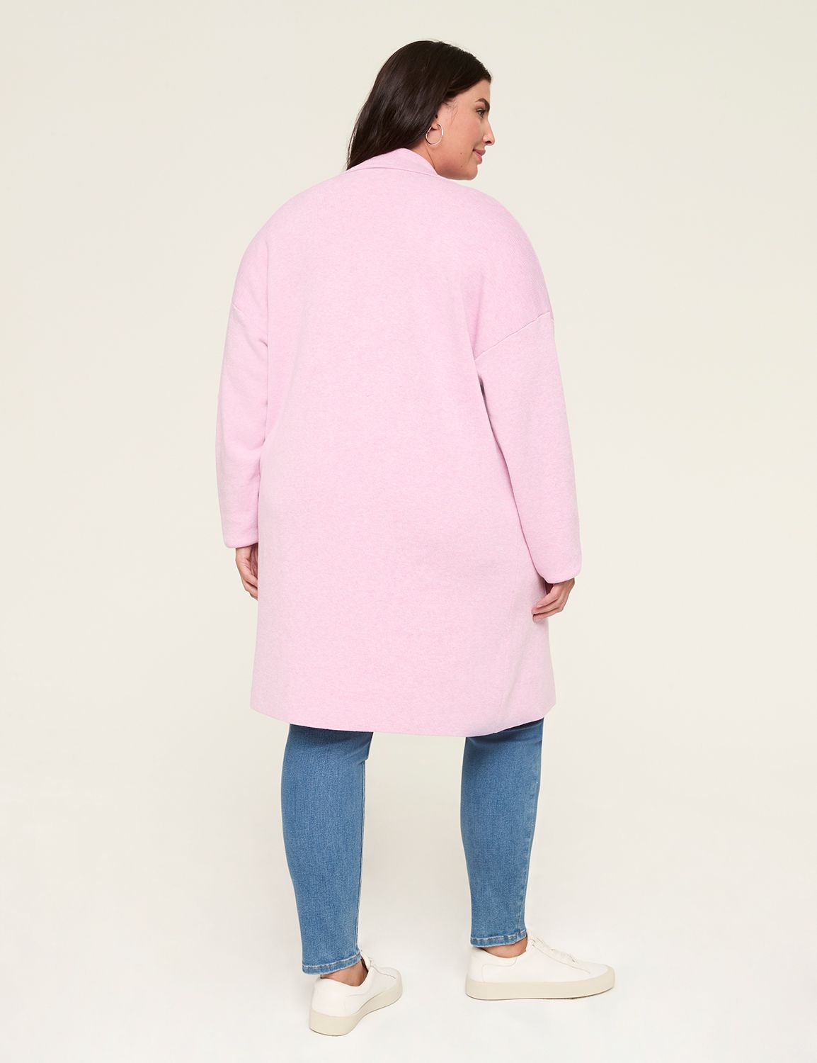 Classic Long Sleeve Open Front Swea Product Image 2