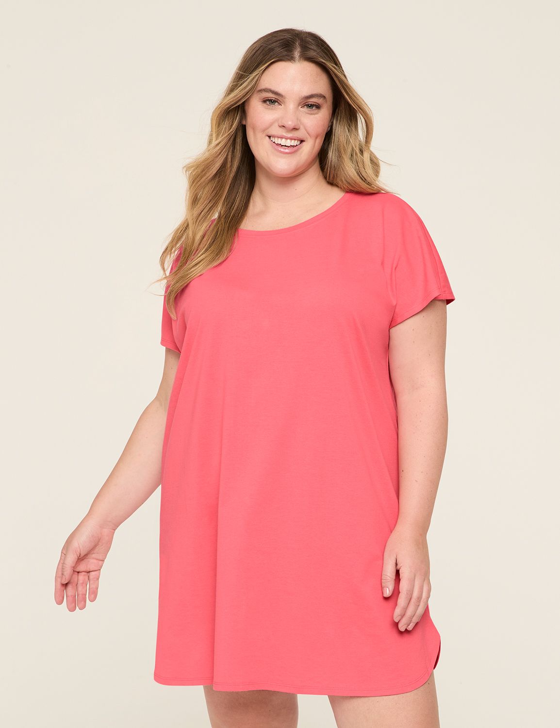 CVC Boat Neck Sleepshirt 1142545 S Product Image 2