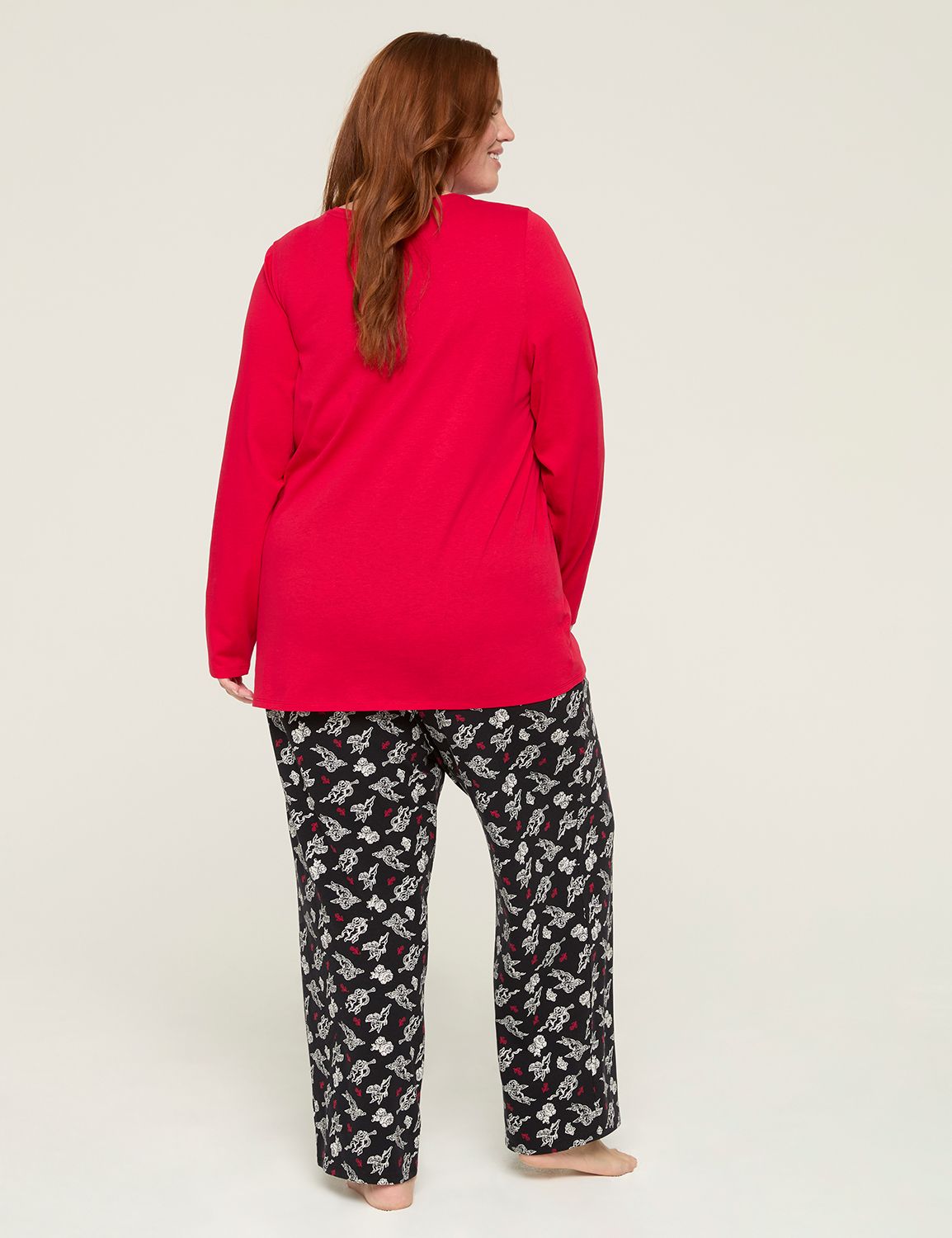Long Slv Block Pant PJ Set 1142527 Product Image 2