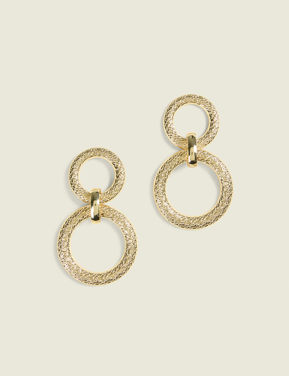 Circle Drop Earrings Product Image 1