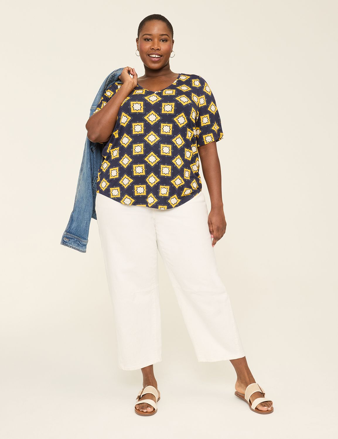 Classic Perfect Sleeve V-Neck Curve Product Image 3