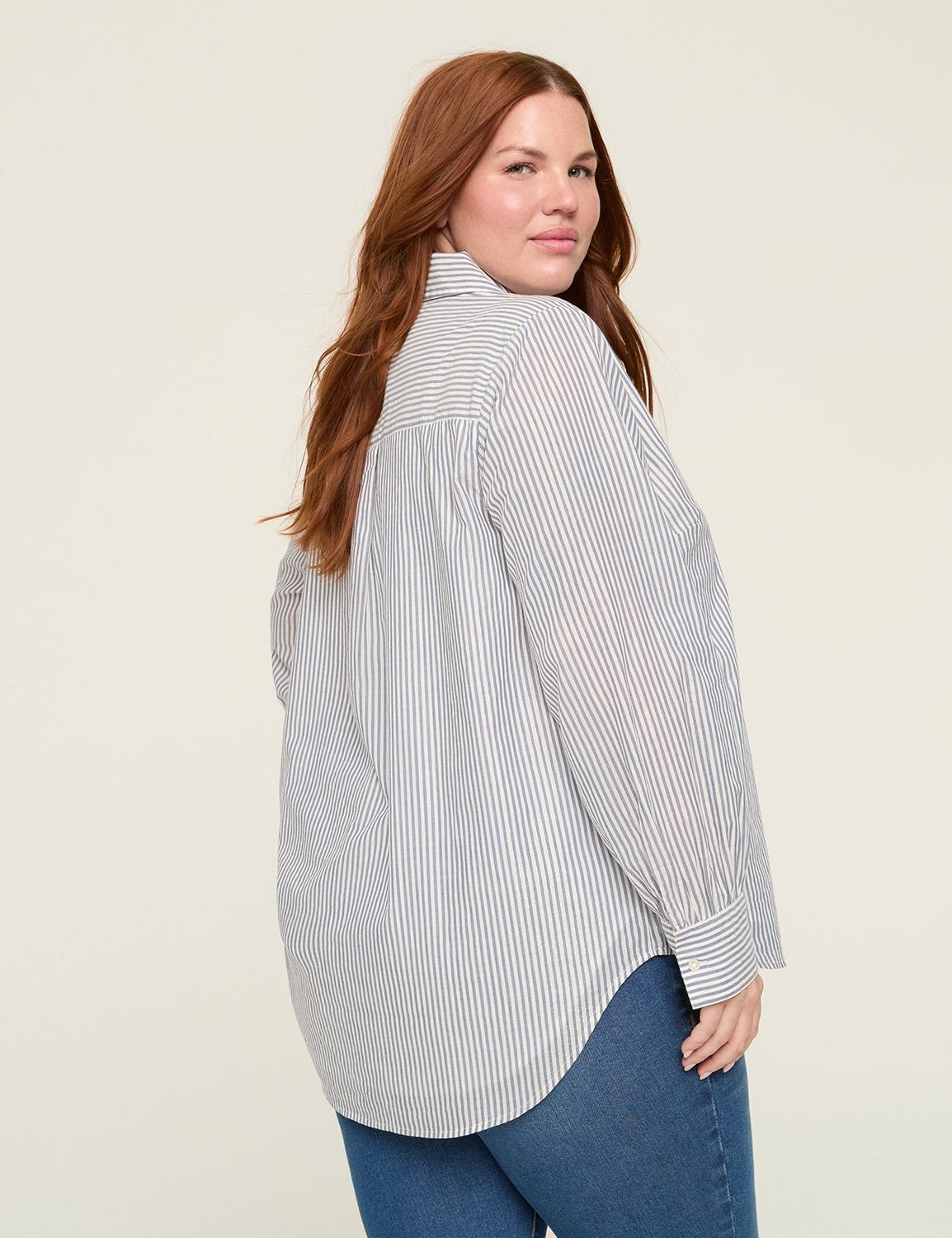 LS Notch Neck Collared Popover 1144 Product Image 2