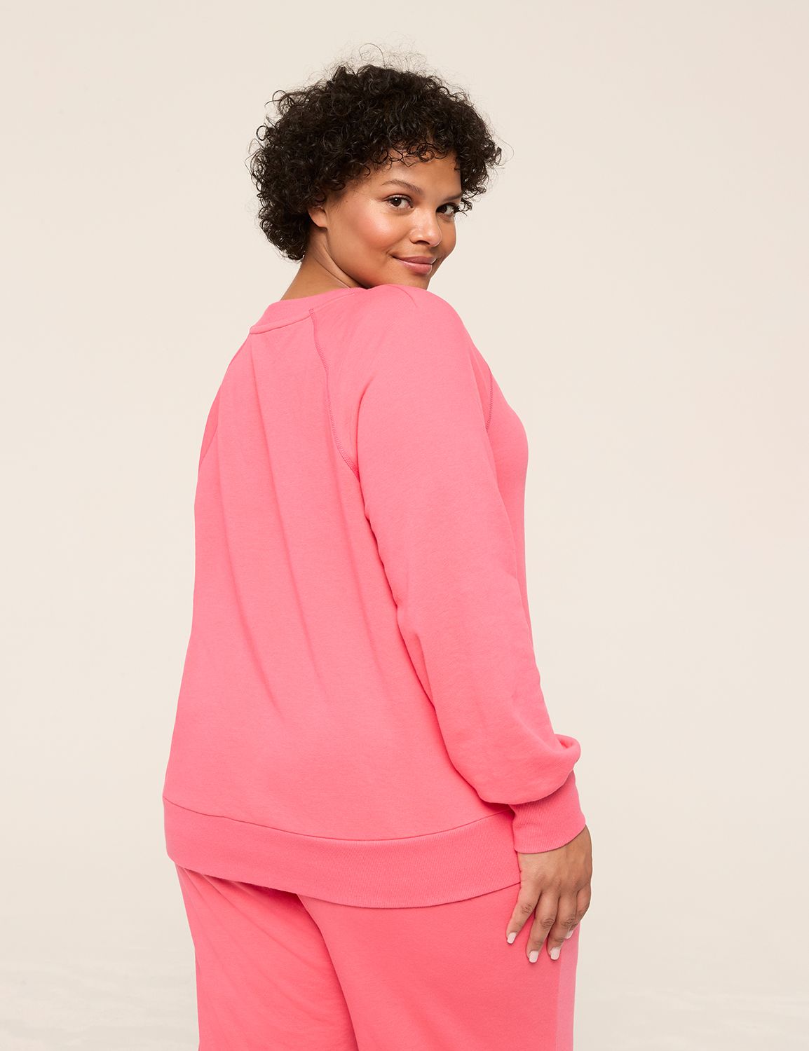 LIVI Long Sleeve Crew Neckline Fren Product Image 2