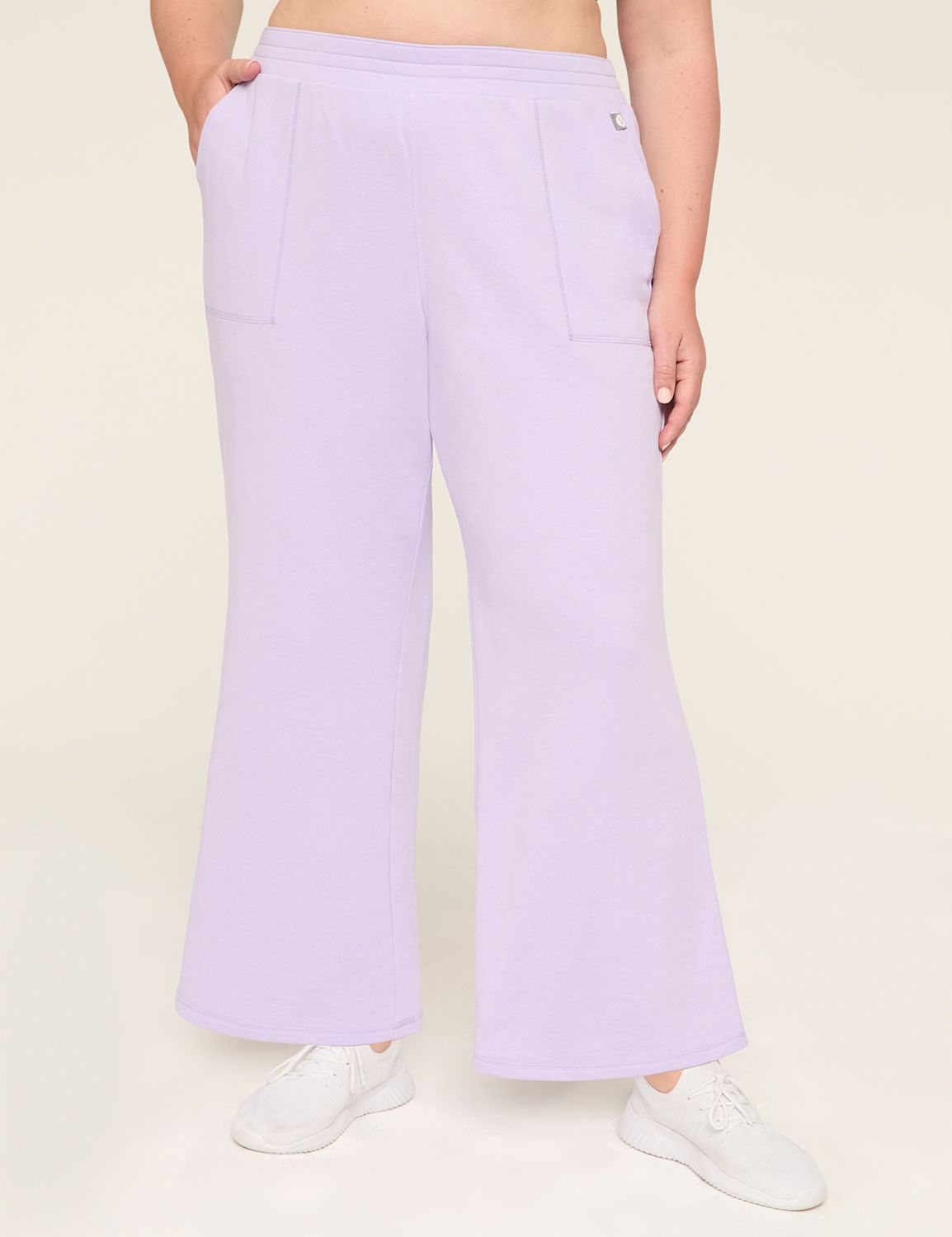 LIVI Mid Rise French Terry Full Len Product Image 1
