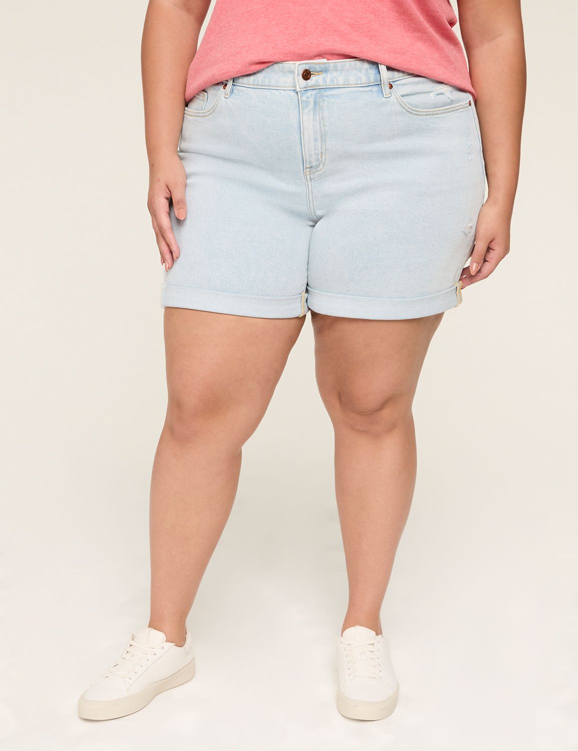 Boyfriend Fit Jean Short - 5.5" Inseam