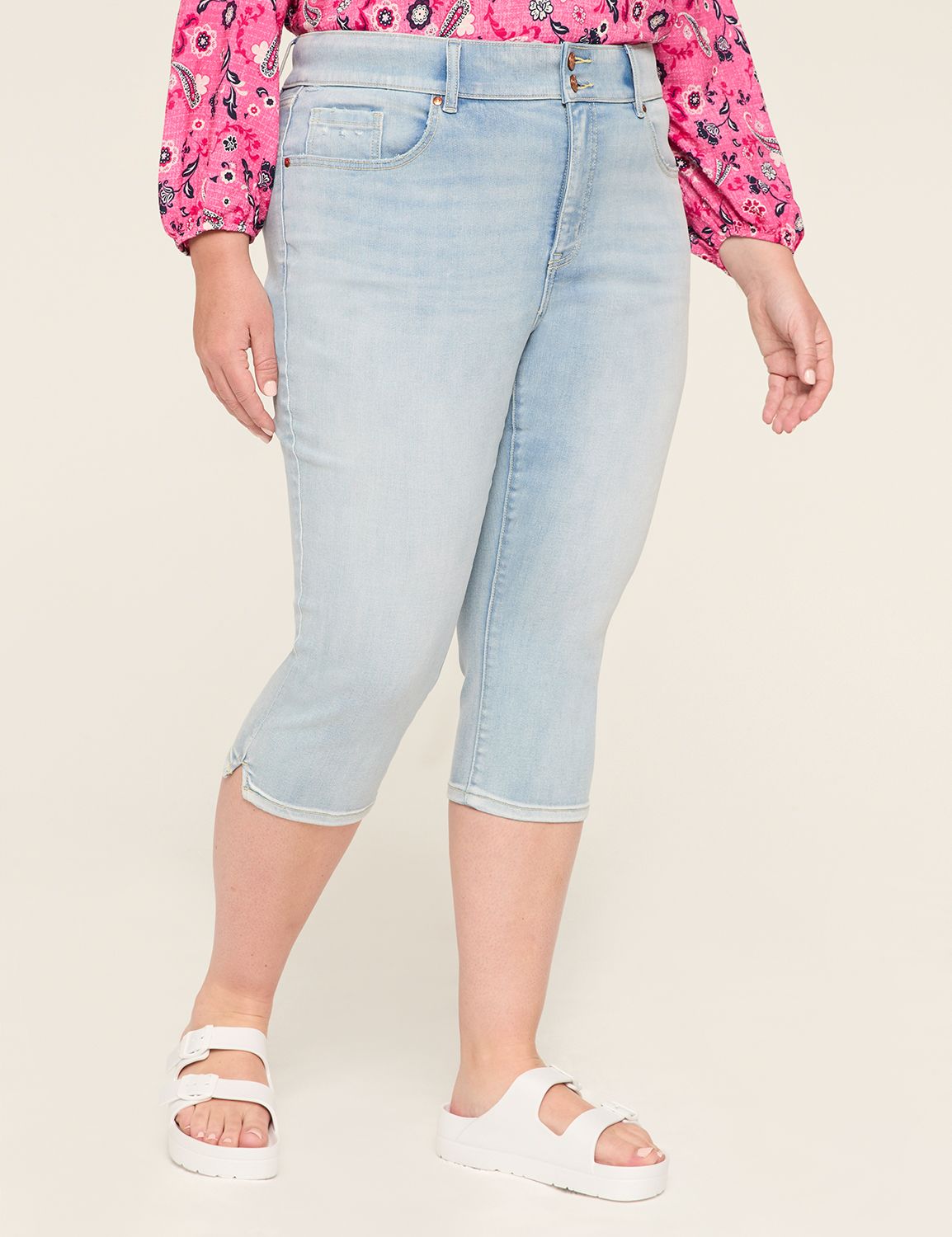 Tighter Tummy Fit High-Rise Pedal Jean