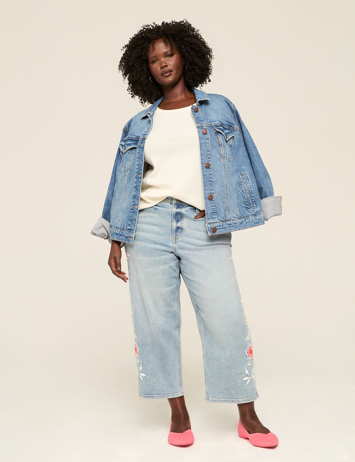 MID RISE SIGNATURE STRAIGHT CROP - Product Image 3