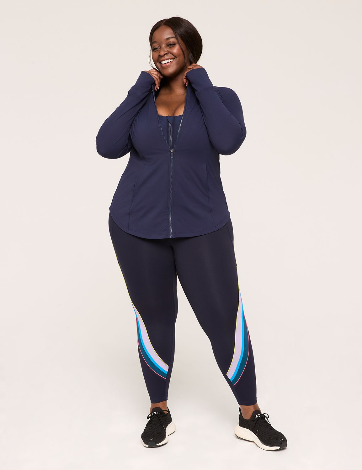 LIV LIVI Soft Zip-Front Jacket | LaneBryant